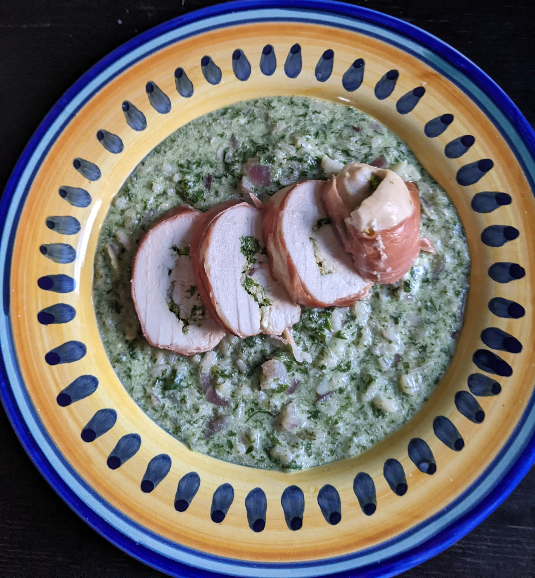 Prosciutto Wrapped Chicken