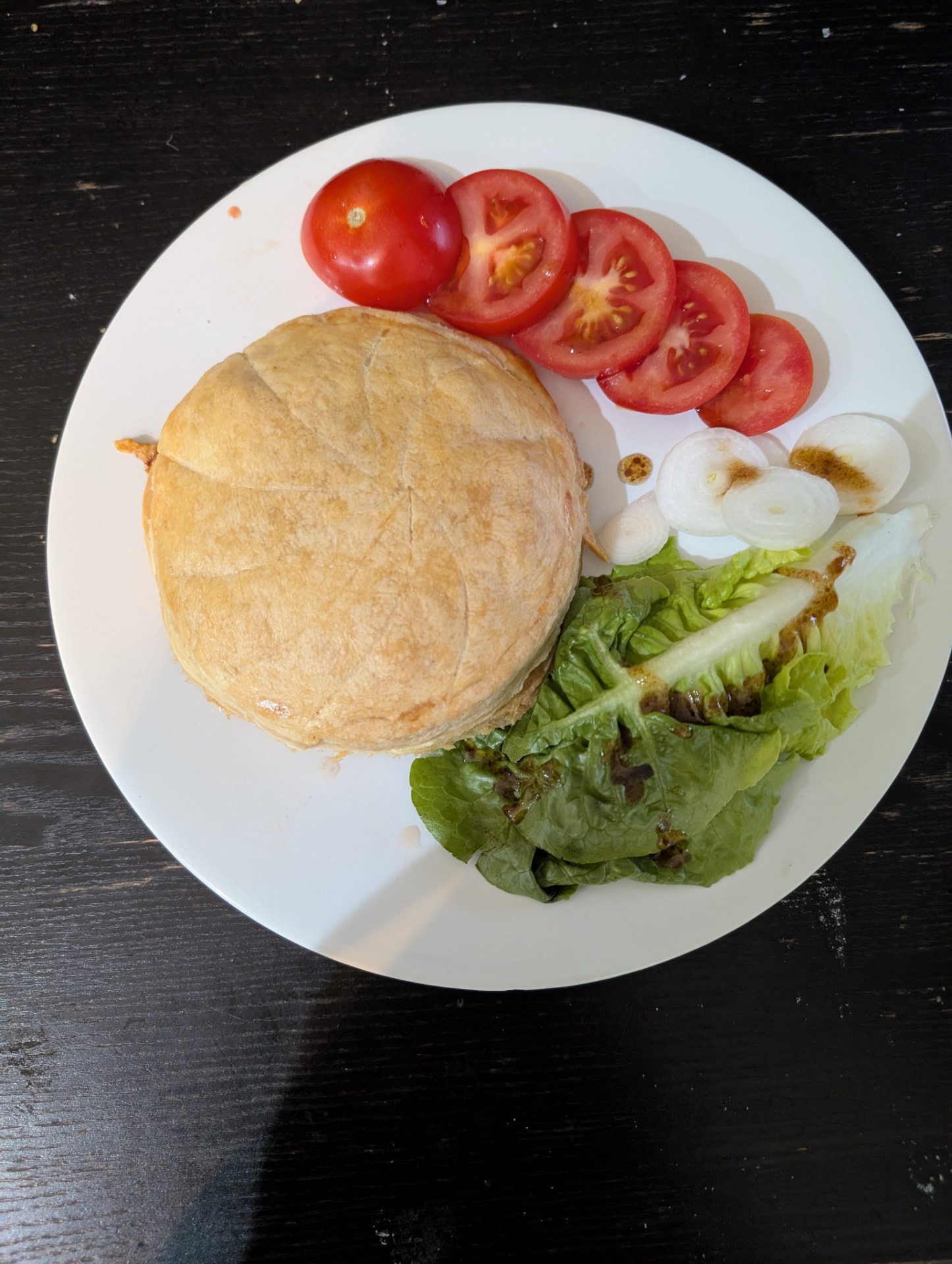 Bacon, Mushroom and Onion Pithivier